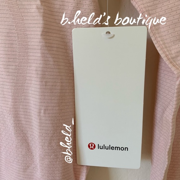 lululemon Swiftly Tech Long Sleeve Shirt 2.0 Strawberry Milkshake Pink Sz 2 NWT - Picture 5 of 12
